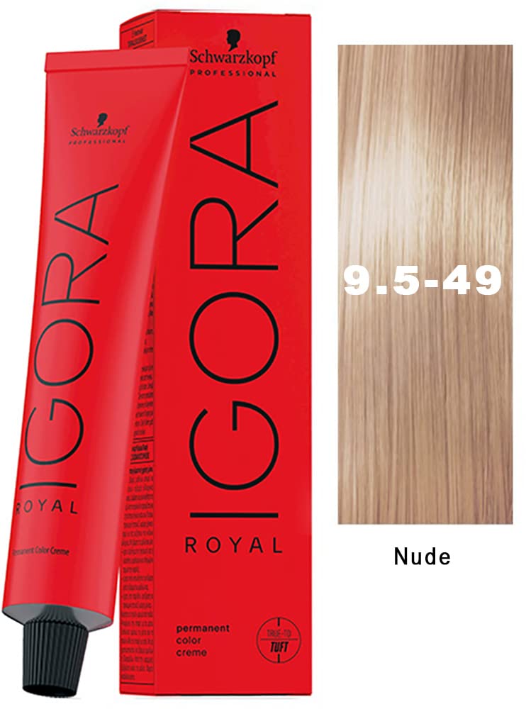 Schwarzkopf IGORA ROYAL Permanent Color Creme (9.5-49 Nude)