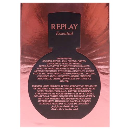 Replay Essential for Women - 1.3 oz EDT Spray