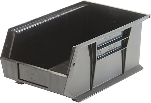 Quantum Storage QUS241 Ultra Stack and Hang Bins - 13-5/8" x 8-1/4" x 6" - 12 Pack
