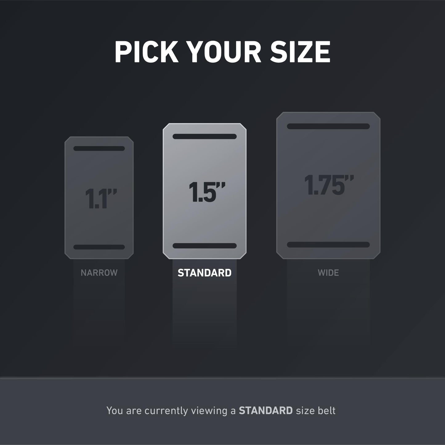 GRIP6 Granite Belt: Durable Belts for Men & Women, Versatile Nylon Tactical Belt for Work, Golf, Casual & Outdoor Use 1.5-44 - Made in the USA