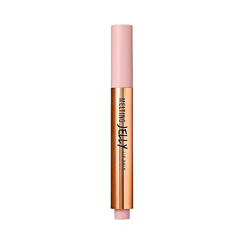 KISS NEW YORK Professional Melting Jelly Lip Balm, High Shine & Moisturizing Lip Stick, Long Lasting, Plumping Effect Look, Non-Sticky & Not Cakey