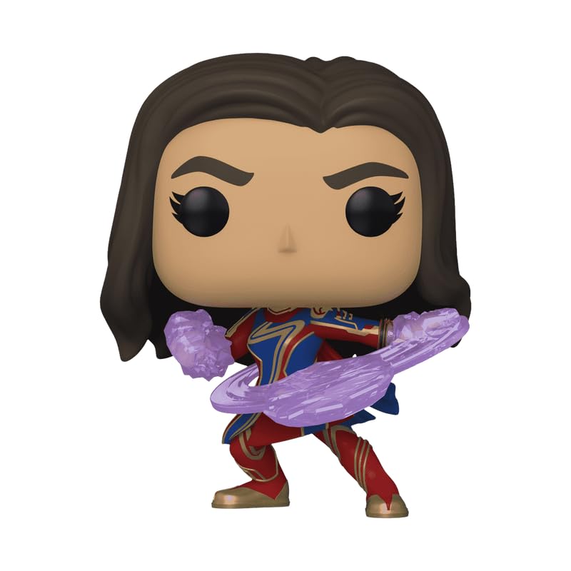 Funko Pop! Marvel: Ms. Marvel in Fighting Stance *Glow in The Dark Shop Exclusive