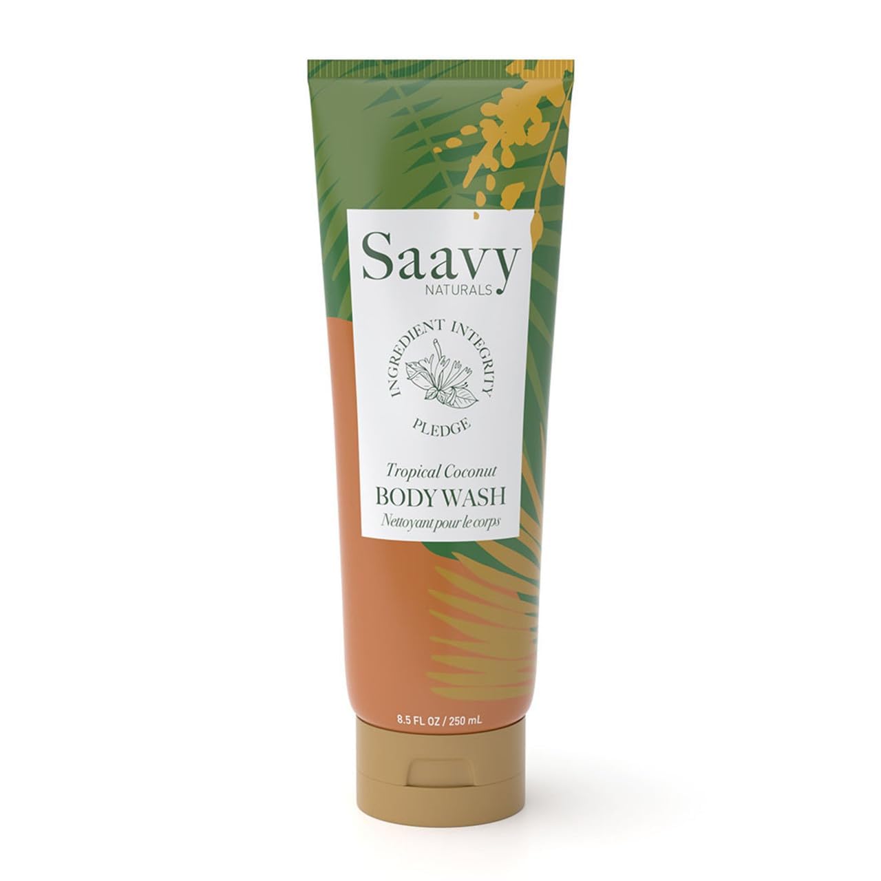 Naturals Tropical Coconut Body Wash, 8.5 Ounces For Women (Pack of 2)