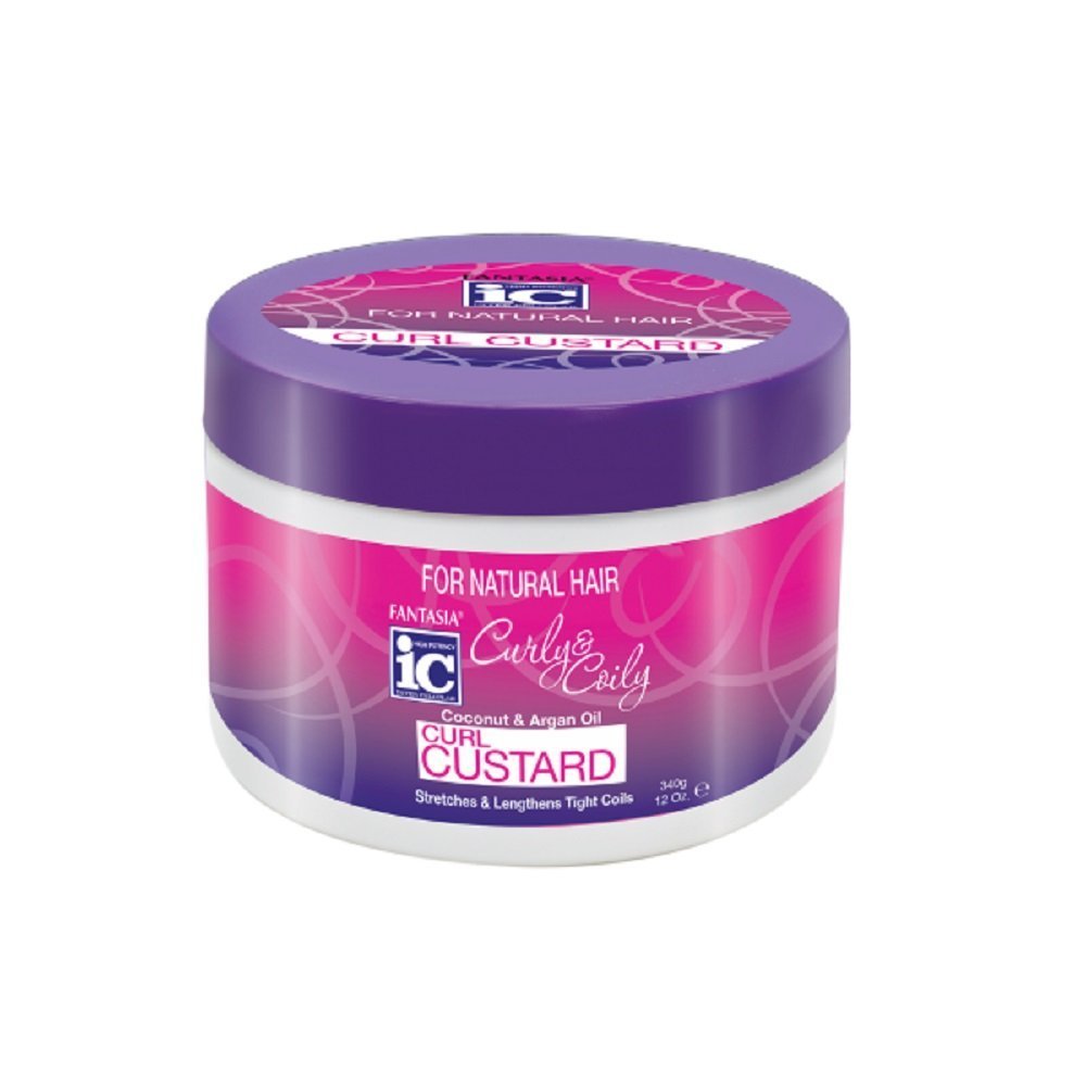 Fantasia Curly & Coily Curl Custard, 12 Ounce