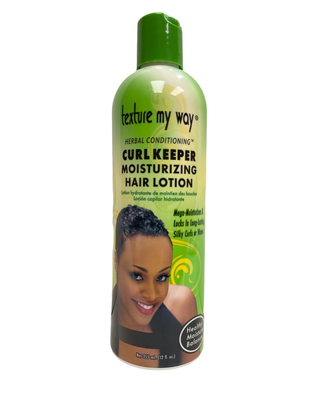 Africas Best Orig Texture My Way Curl Keeper Lotion 12 Ounce (354ml) (3 Pack)