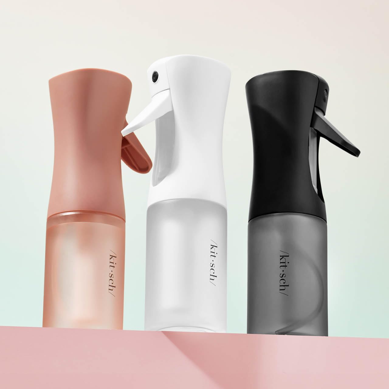 Kitsch Continuous Spray Bottle for Hair | Fine Mist Water Mister for Hair Styling – Spray Bottles for Cleaning, Plants & More – Terracotta, 5 oz