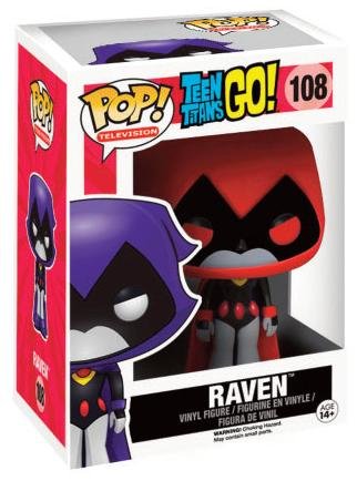 Funko - Figurine Teen Titans Go ! - Red Raven Exclusive Pop 10cm - 0849803095093