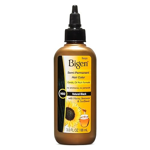 Bigen Semi Permanent Hair Color, Natural Black, 3 Fl Oz (BSPNB2)
