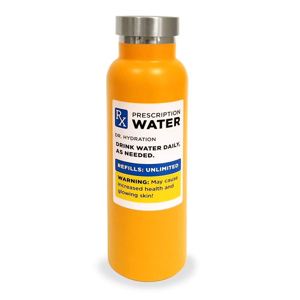 Wild Eye Designs Insulated Stainless Steel Double Wall Water Bottle - RX Style 20 Fluid Oz