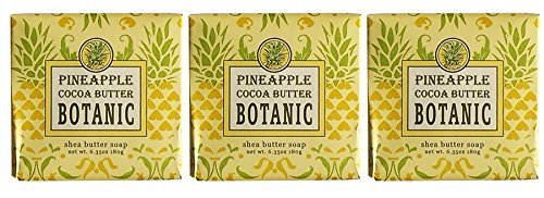 Greenwich Bay Cleansing Spa Soap, Shea Butter, and Cocoa Butter. Blended with Loofah and Apricot Seed, No Parabens, No Sulfates 6.35 Ounce (3 Pack)