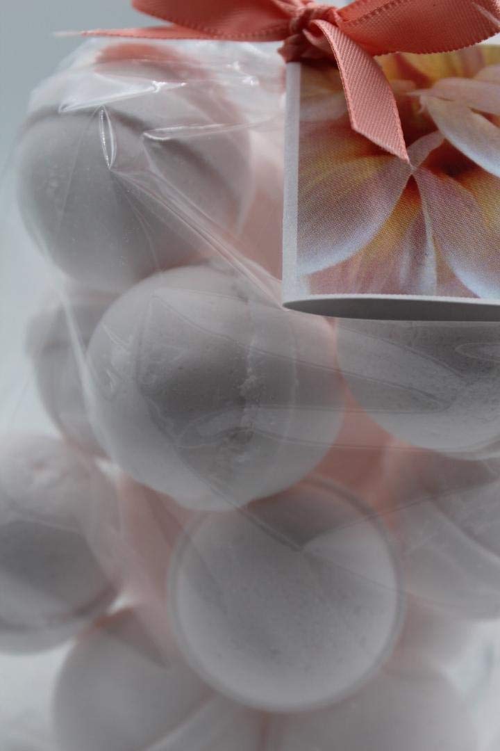 Spa Pure White Tea Ginger: Bath Bomb Fizzies with Shea Butter, Ultra Moisturizing (12 oz) ...Great for Dry Skin (14 Count) Pack of 1