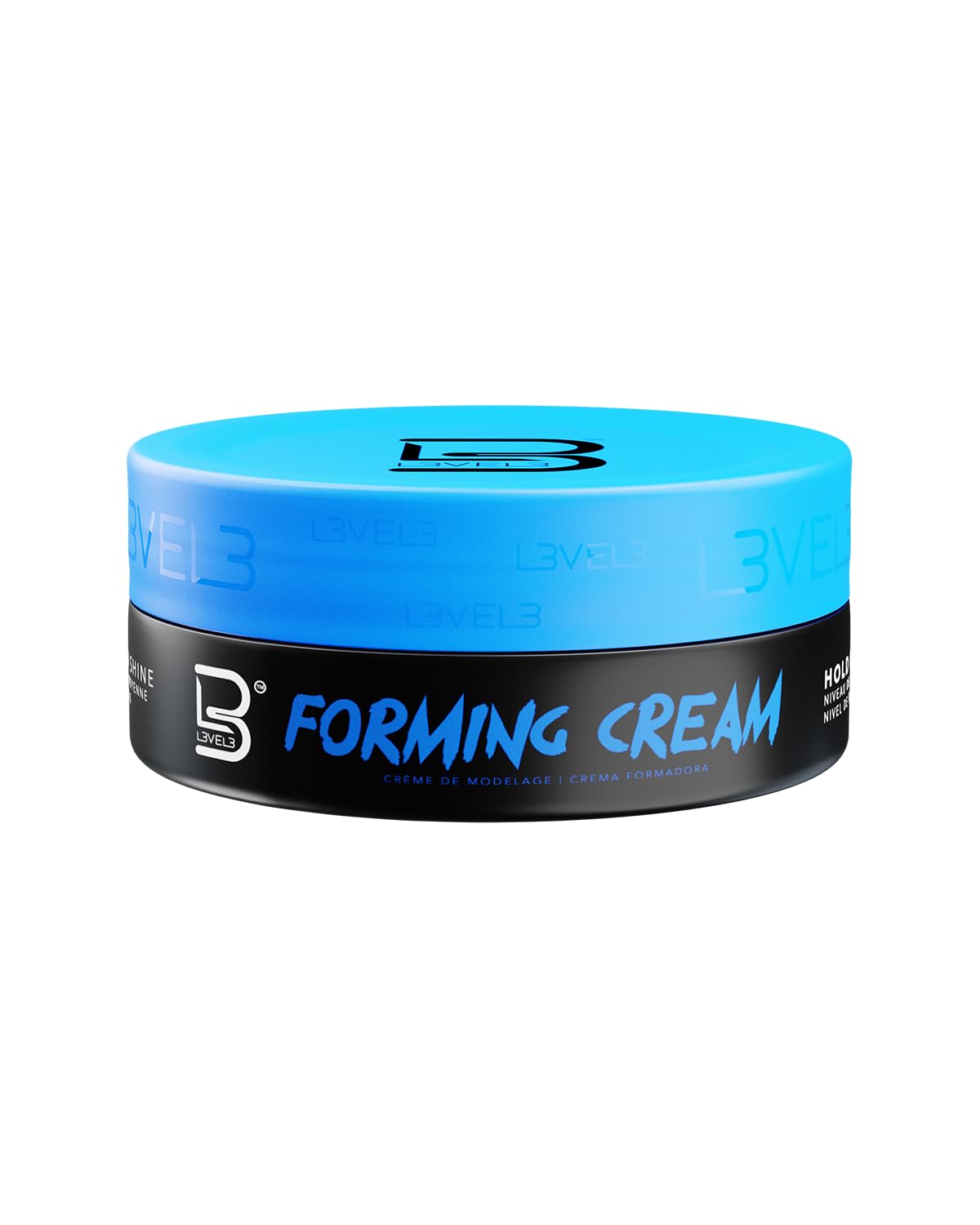 L3 Level 3 Forming Cream - Natural Look Hairstyle - Improves Volume - No Stickiness