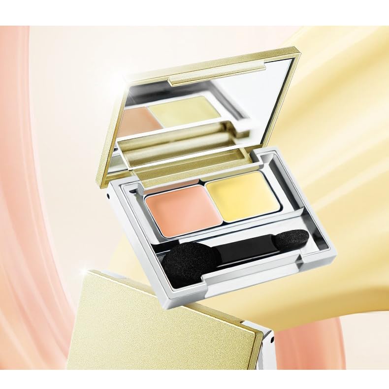 1 PC Kesalan Patharan Eye Concealer, 2 Colors Under Eye Concealer Cream, 1.4g