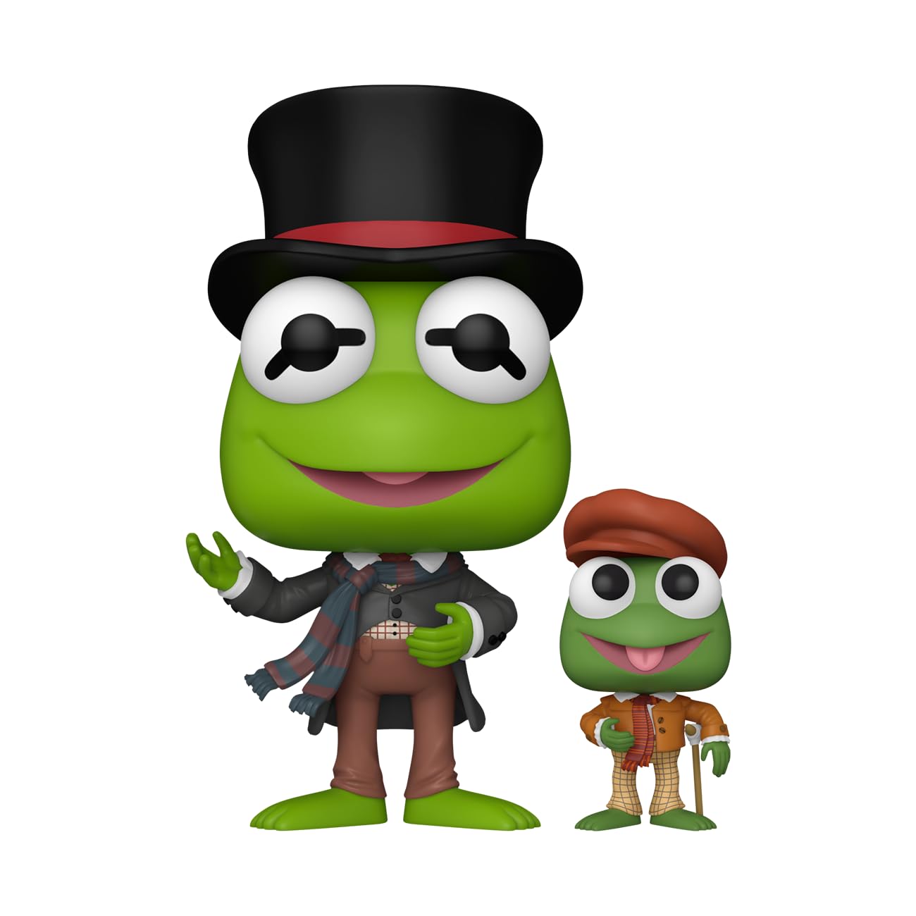 Funko Pop! & Buddy: Disney Holiday - The Muppet Christmas Carol, Kermit and Robin as Bob Scratchit with Tiny Tim