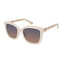 Jessica Simpson Womens J6203 Elegant Cat Eye Sunglasses With Uv400 Protection. Glam Gifts For 55 Mm, Nude, 55 Mm US