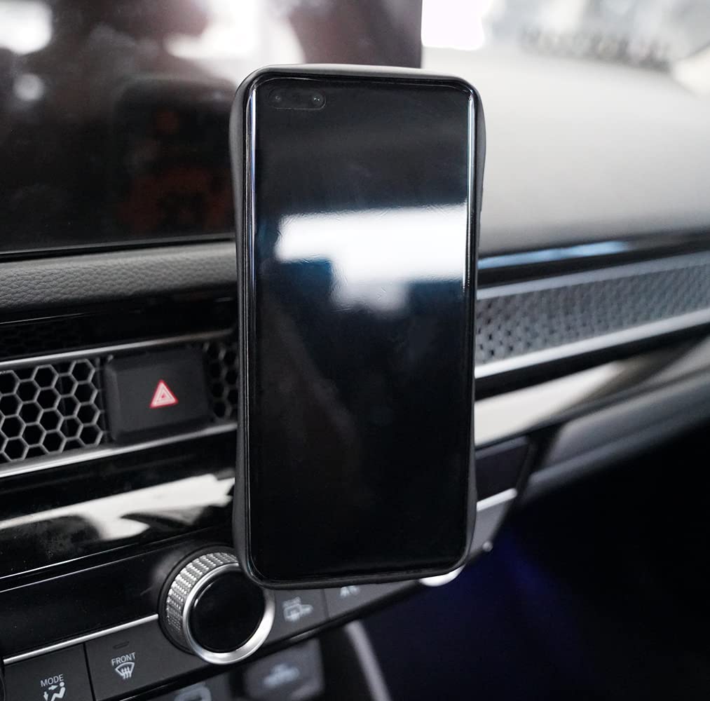 Zchan Civic 2025-2022(NOT CRV/Accord/HRV) Magnet Car Phone Holder Stand Apply to 11th Gen,360°Rotation Upgraded in Air Vent/Dashboard Car Phone Mount…