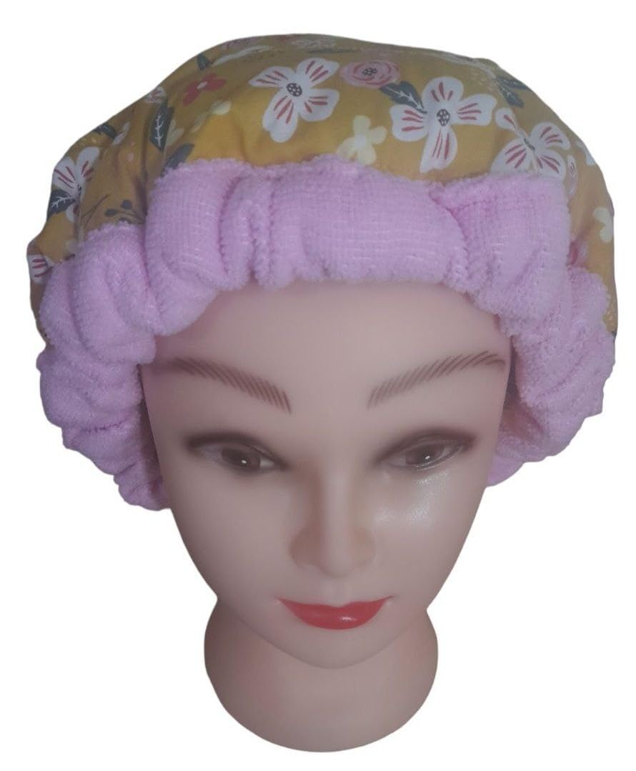 Seed Cap + Thermal Cap + Shower Cap for Hair Treatment Beauty and Personal Care Genérico