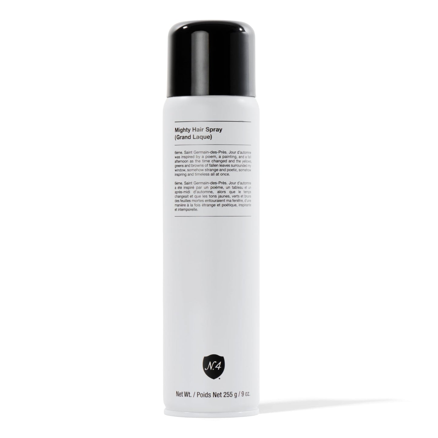 Number 4 Mighty Hair Spray. Hair Spray for Women and Men. Flexible & Weightless Formula. Non-Flaking, Brushable, 9 oz