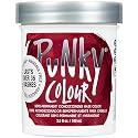 Punky Red Wine Semi Permanent Hair Color - Vegan & Cruelty-Free Conditioning Red Hair Dye, Lasts Up to 35 Washes, 3.5 fl oz