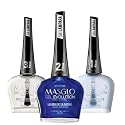MASGLO GEL EVOLUTION Nail Polish Gel Effect, No UV/Led Lamp, Duration Up to 12 days, 3 PCs -Base, Esmalte ATRACTIVA, Brillo - Efecto Gel sin necesidad Beauty & Personal Care MASGLO