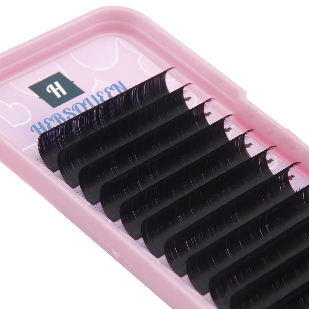 Individual Eyelashes Extensions .07 C Curl D Curl Salon Tray Russian Volume Lash Tray False Eyelashes Korean imported Faux Mink Silk Lash Semi