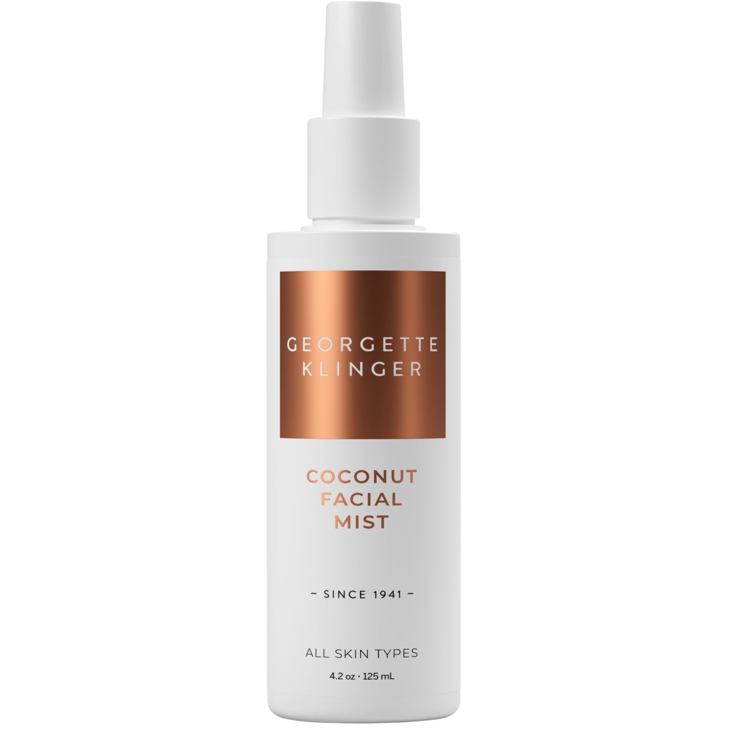 Georgette Klinger Coconut Facial Mist - Hydrating, Long-Lasting Makeup Setting Spray with Moisturizing Antioxidants for Dewy Matte Face, Protects