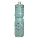 CamelBak Podium Chill Insulated Bike Water Bottle - Easy Squeeze Bottle - Fits Most Bike Cages - 24oz, Sage Perforated