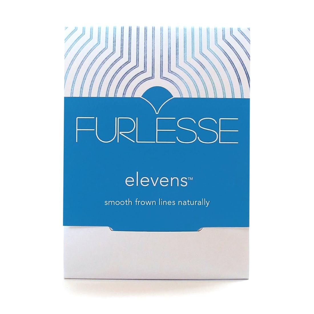 Furlesse Elevens Wrinkle Patches – 30 Non-Invasive Overnight Anti-Wrinkle Patches for Frown Lines, Anti-Aging Skincare, 30-Day Supply