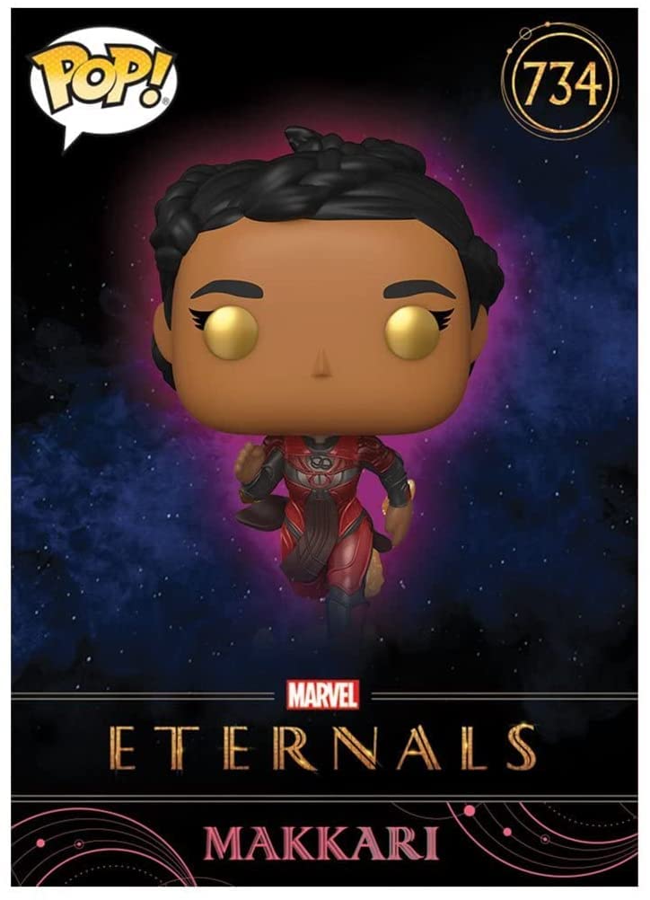Eternals Makkari Pop! Vinyl Figure with Collectible Card - Entertainment Earth Exclusive