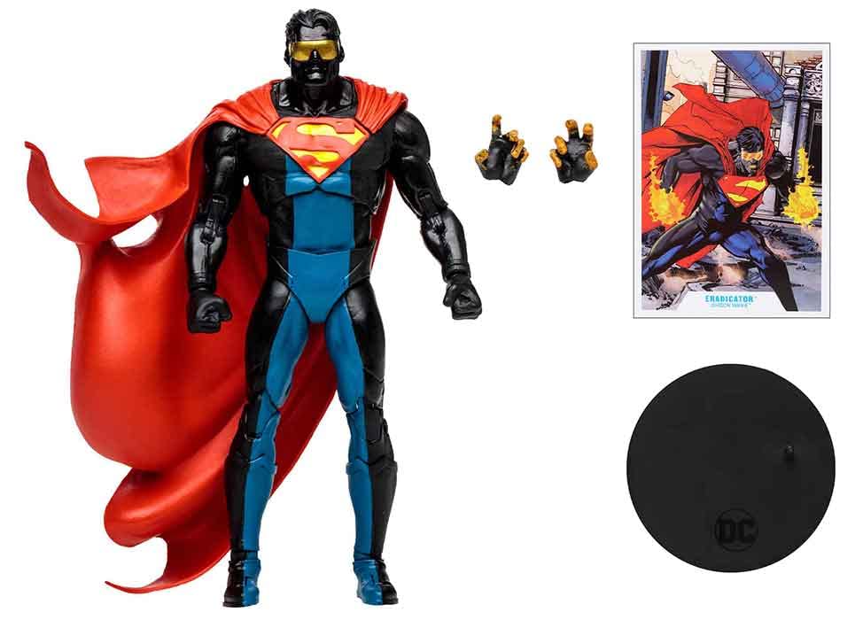 McFarlane Toys -DC Multiverse 7IN - ERADICATOR (Shock Wave)(Gold Label), (TM17003)