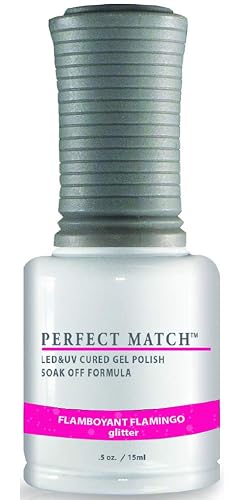 LeChat Perfect Match Gel Polish, Flamboyant Flamingo, 0.5 Fluid Ounce (PMS253) Beauty & Personal Care LECHAT