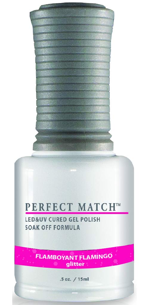 LeChat Perfect Match Gel Polish, Flamboyant Flamingo, 0.5 Fluid Ounce (PMS253) Beauty & Personal Care LECHAT