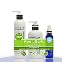 RemySoft Moisturelab Rapid Renewal System - Safe for Hair Extensions, Weaves and Wigs - Salon Formula Shampoo, Conditioner & Leave-In Conditioner