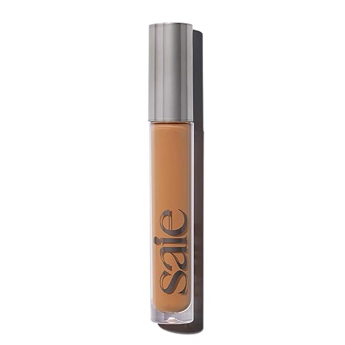 Saie Hydrabeam Under Eye Brightener - Sheer + Hydrating Concealer with Glycerin, Squalane + Cucumber Extract - Brightening Under Eye Concealer +