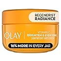 Olay Regenerist Radiance Vitamin C Face Moisturizer: Bright & Even Lightweight Cream for Women - Brightens, Hydrates, Evens Tone + Texture for Glowing
