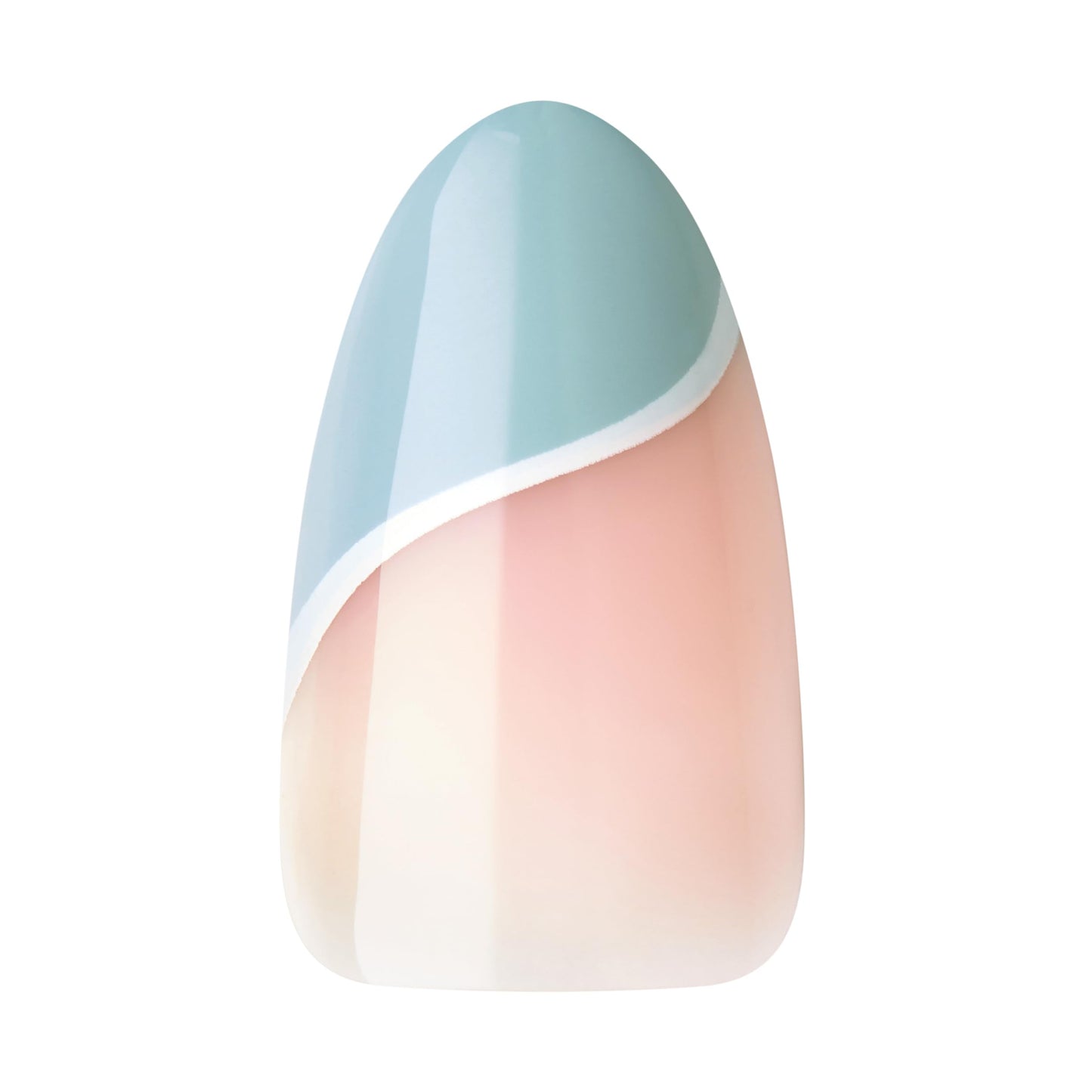 KISS Voguish Fantasy, Press On Nails, Nail glue included, 'Charmante', Multicolor, Medium Size, Almond Shape, Includes 28 Nails, 2g glue, 1 Manicure Beauty & Personal Care KISS