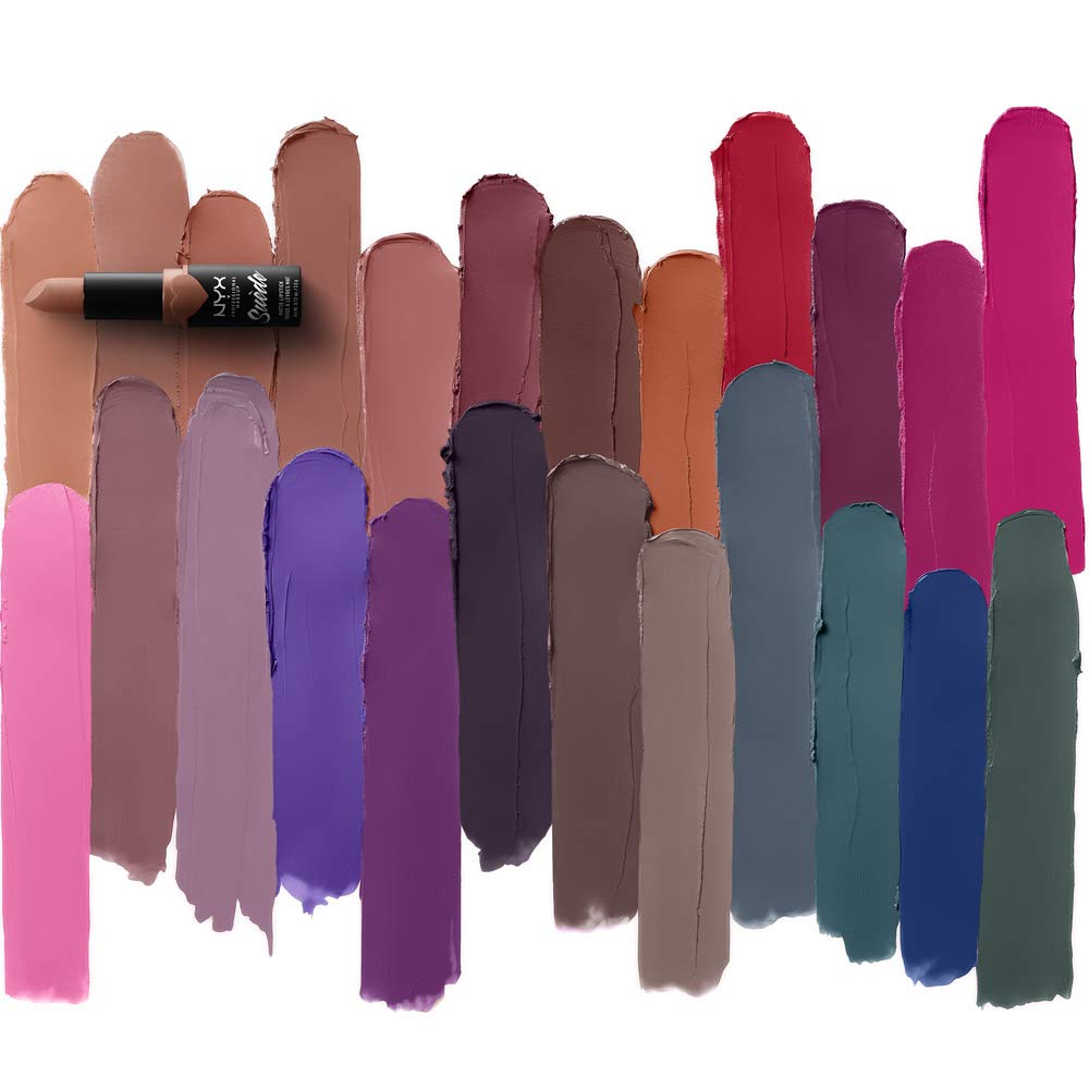 NYX PROFESSIONAL MAKEUP Suede Matte Lipstick, Soft Spoken