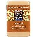 One With Nature Dead Sea Mineral Soap Almond - 7 oz