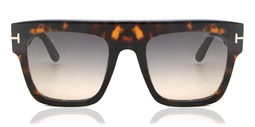 Tom Ford RENEE FT 0847 Dark Havana/Smoke Shaded 52/21/140 women Sunglasses