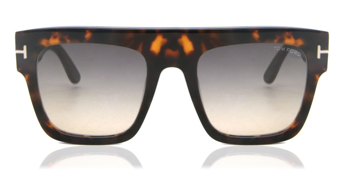 Tom Ford RENEE FT 0847 Dark Havana/Smoke Shaded 52/21/140 women Sunglasses