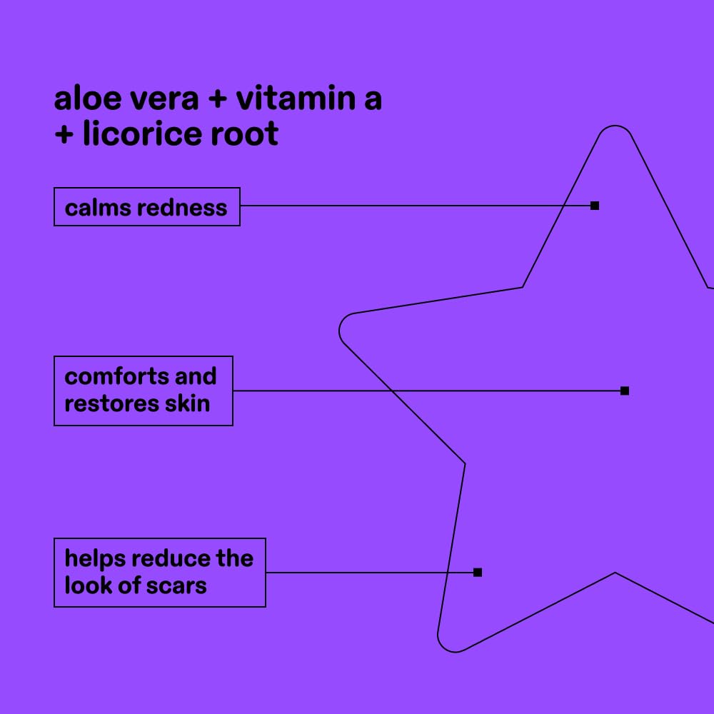 Starface Hydro-Star Recovery Acne Patches Purple