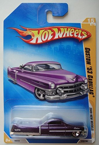 Hot Wheels 2009 New Models 15/42, Purple Custom '53 Cadillac 15/190