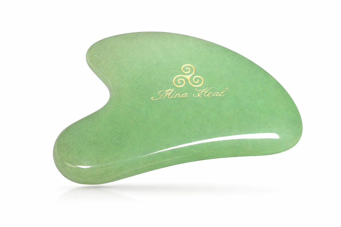 Jade Gua Sha Facial Tool - Guasha Face Massage Tool Lymphatic Drainage Massager, Face Sculpting Tool for Facial Lifting & Tightening, Anti-Wrinkles