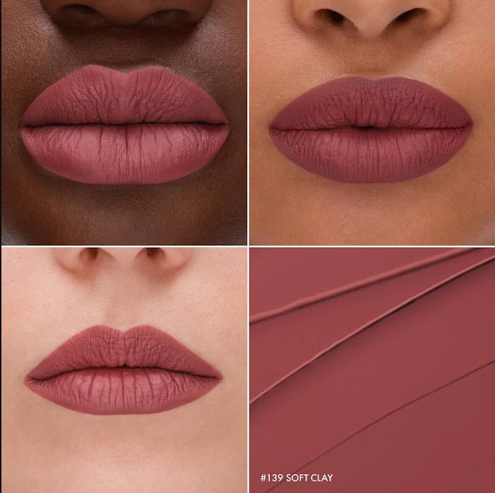 SEPHORA Collection Cream Lip Stain - 139 Soft Clay (matte brick berry red) 0.16 oz. / 5 mL