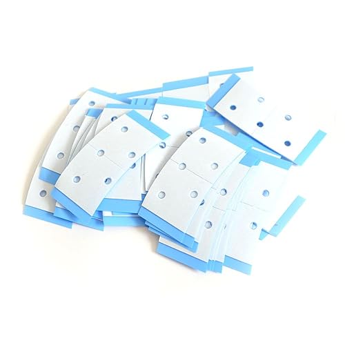 AIRAO Hair System Tape Bonding Toupee Hairpiece Hair Extensions Tape Adhesive Glue Strips Wig Tape Double Sided Shape C Contour 36 Pieces Per Bag