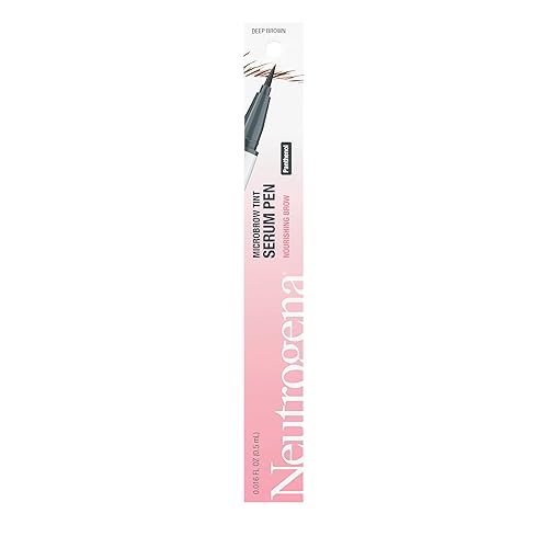 Neutrogena Microbrow Tint Serum Pen, Precision Tipped Tinted Eyebrow Pen with Panthenol to Nourish & Condition Brows, Helps Create Fuller