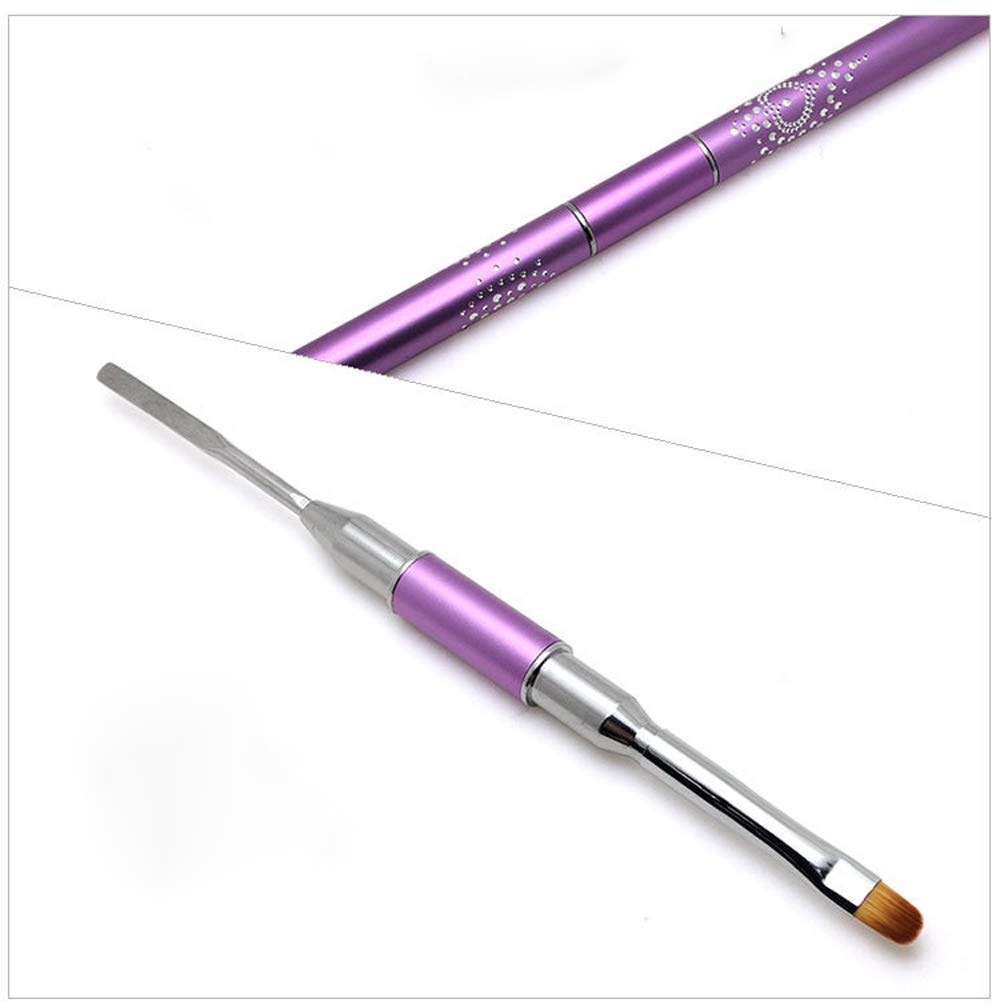 PolyGel Brush and Picker Brush tool for UV Poly Gel (Purple)