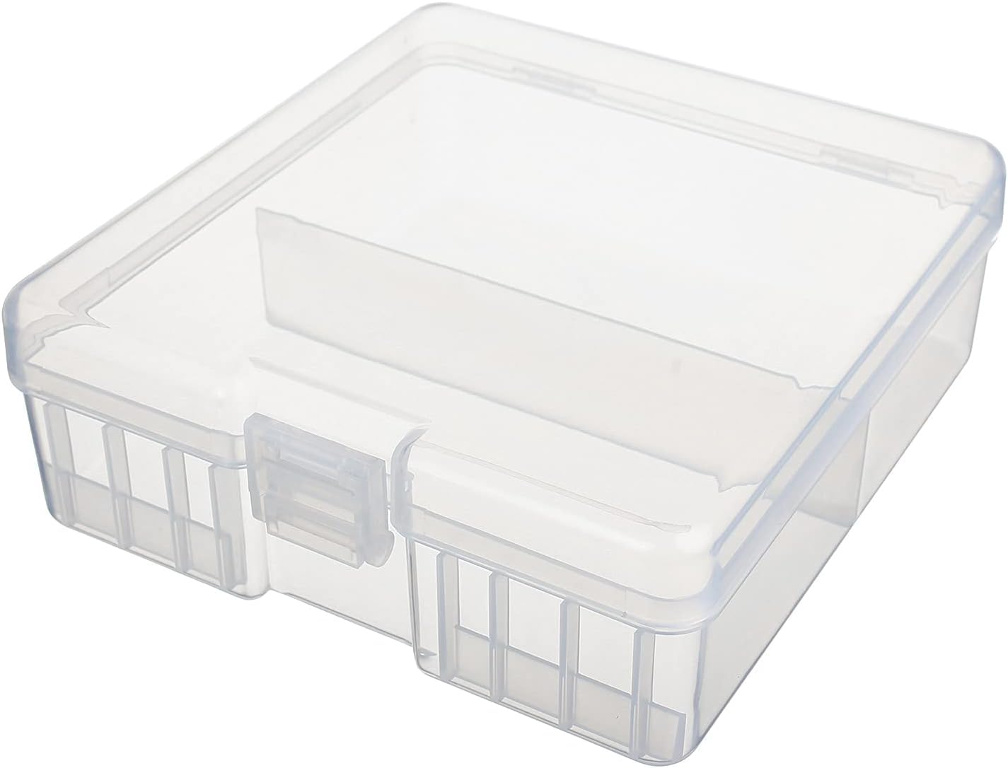 Fielect 100 x AA Battery Storage Case Holder Organizer Box Transparent