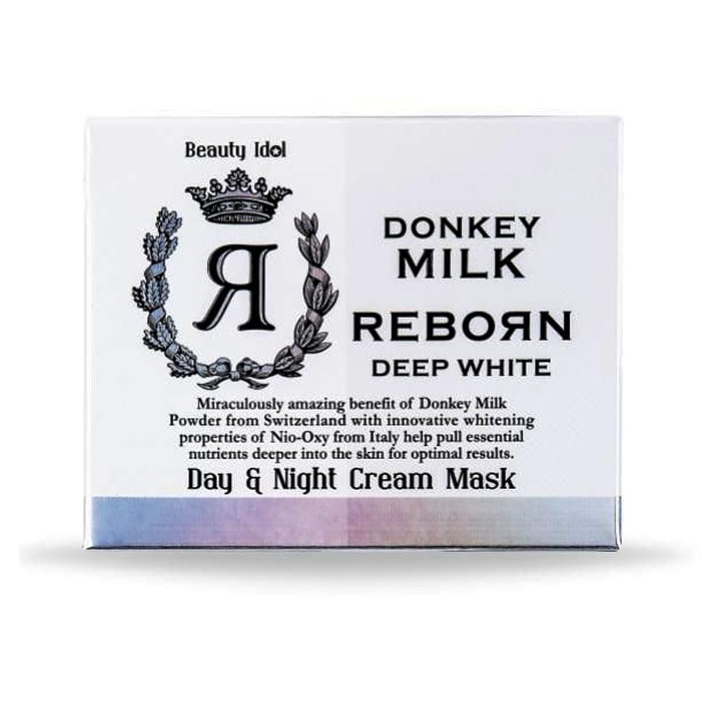 BEAUTY IDOL DONKEY MILK REBORN DAY & NIGHT CREAM MASK (50 ML)
