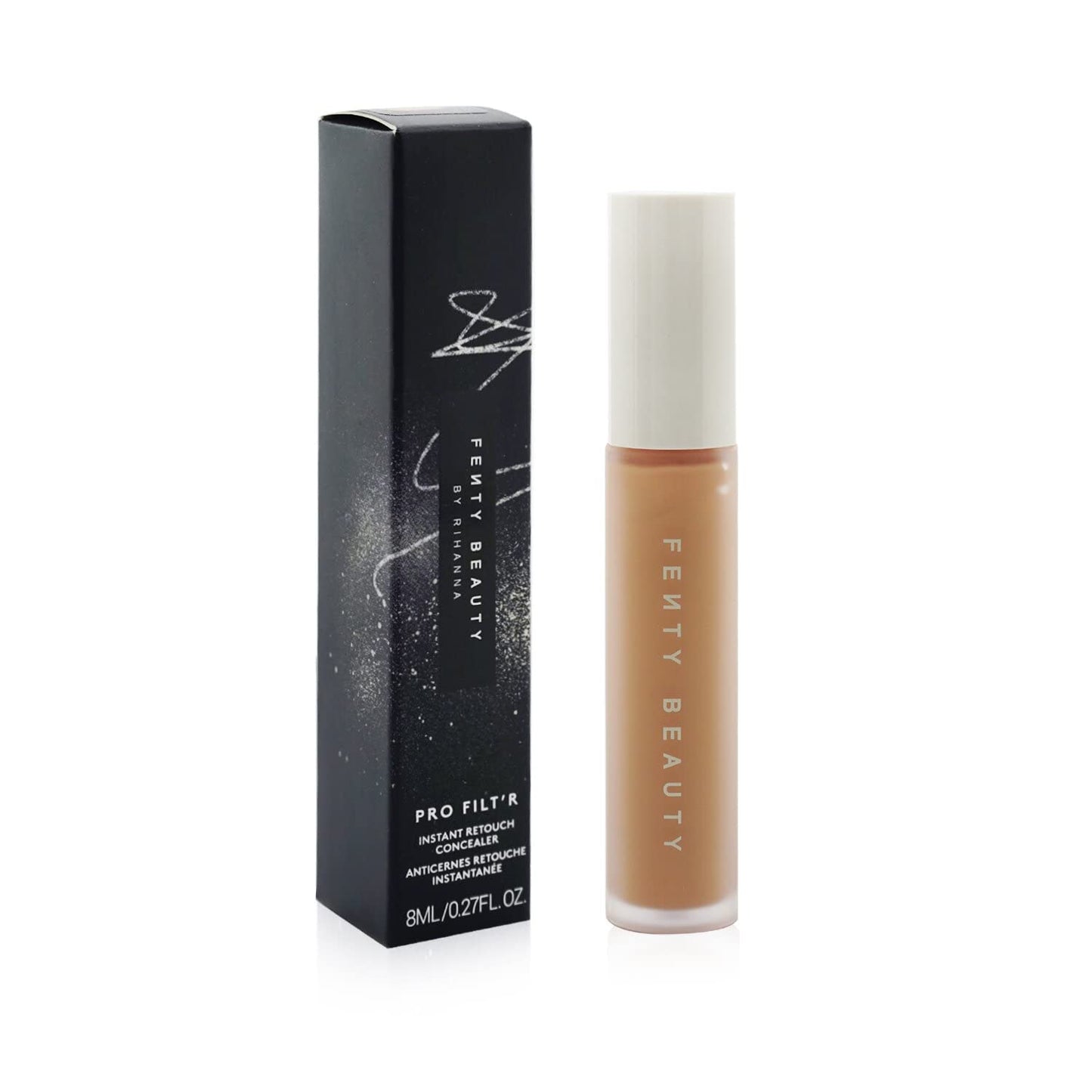 Pro Filtr Instant Retouch Concealer - 270 Medium With Cool Peach Undertone by Fenty Beauty for Women - 0.27 oz Concealer